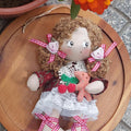 Maison de Mai – Handcrafted Doll “Luna” | Unique Handmade Doll | Artisan Soft Doll
