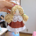 Maison de Mai Mini Doll Keychain – A Cozy Handmade Charm That Makes Your Bag Stand Out